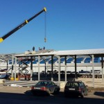 Доставка на покривни и фасадни панели за склад в ЗПЗ в гр. Варна