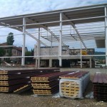 Доставка на покривни и фасадни панели на фабрика за преработка и консервиране на плодове и зеленчуци на Биофрут 2006 в гр. Лясковец-2