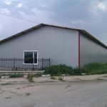 Доставка на покривни и фасадни термопанели за склад на ЕТ Тиасо - Добромир Вълчев в село Добротич