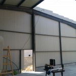 Доставка на покривни и фасадни термопанели за цех за производство на Полипринт в град Шумен-3