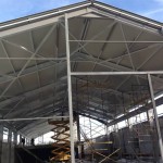 Доставка на покривни панели на склад в гр. Шумен