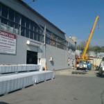 Доставка на покривни термопанели за препокриване на стари складове в ЗПЗ на гр. Варна-2