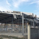 Доставка на покривни, фасадни и преградни панели на склад за дограма и профили в с. Кичево