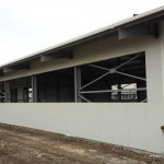 Доставка на покривни, фасадни и преградни панели на склад за дограма и профили в с. Кичево-4