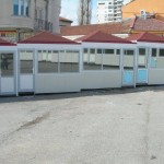 Доставка на фасадни панели за павилиони на пазар в гр. Търговище-2