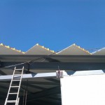 доставка на покривни, фасадни термопанели за производствено хале в ЗПЗ на гр. Варна